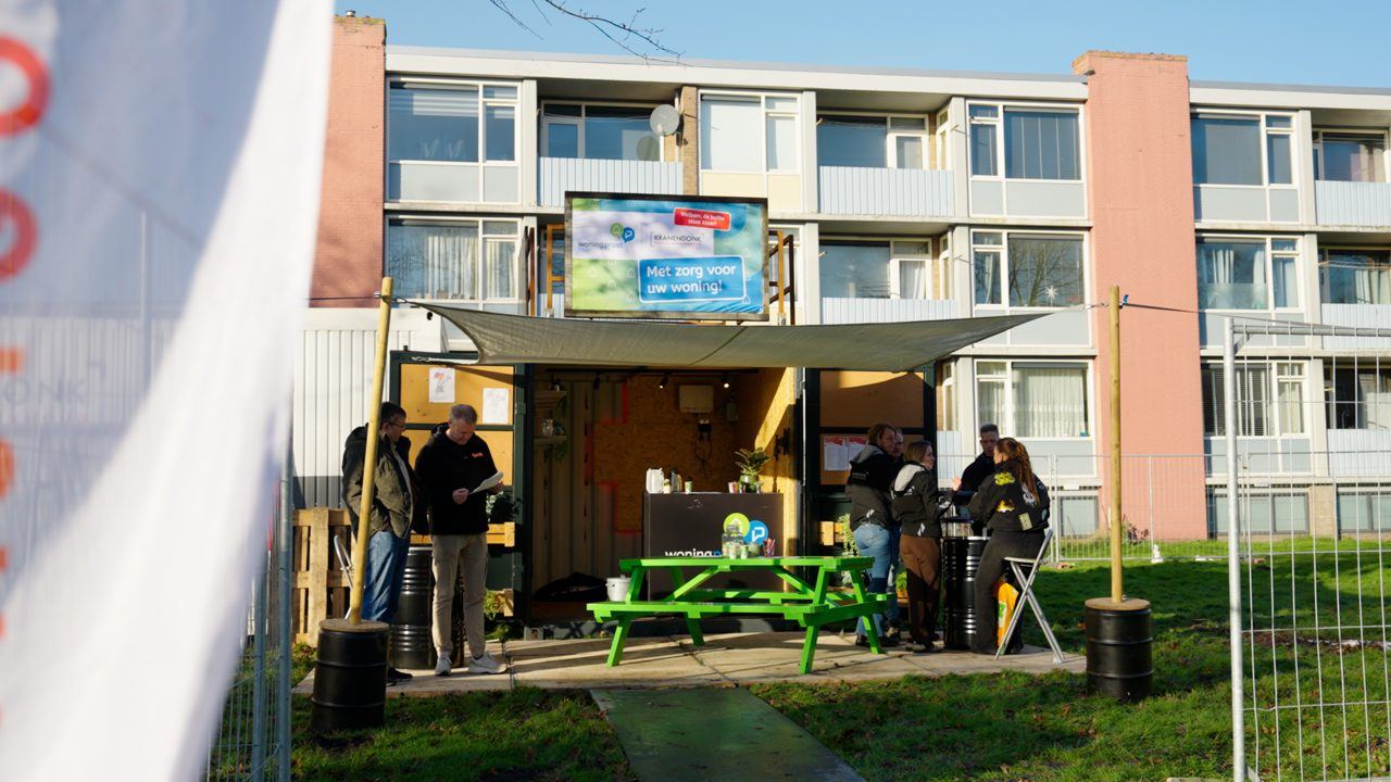 De WoningPraat in de Vlinderbuurt in Heerenveen